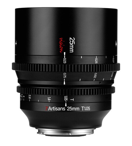 7artisans Photoelectric 25mm T1.05 Vision Cine Lens For Leica L